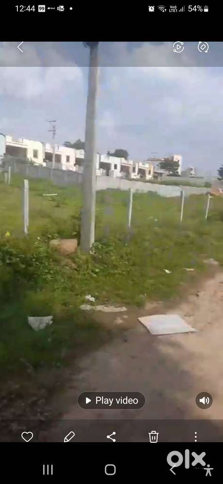 LAND AVAILBLE 35 L .Airport road balapur