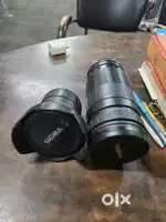 Tamron and sigma camera lens