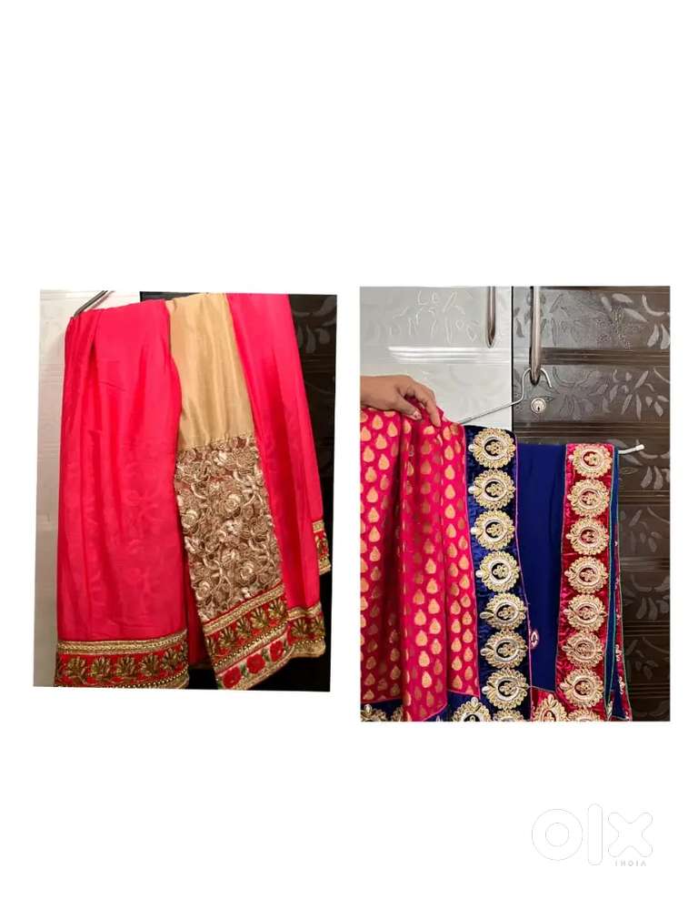Sarees and lehanga