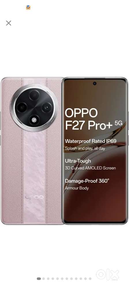 Oppo f27pro+ 8gb 128 internal memory