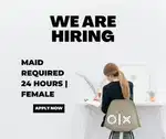 Urgent requirement for flexible maid