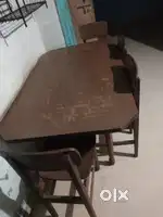 Dinning table, Cupboard