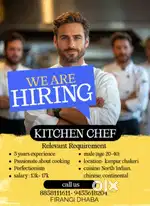 All rounder  chef indian chaines  & tandoor tava roti expart
