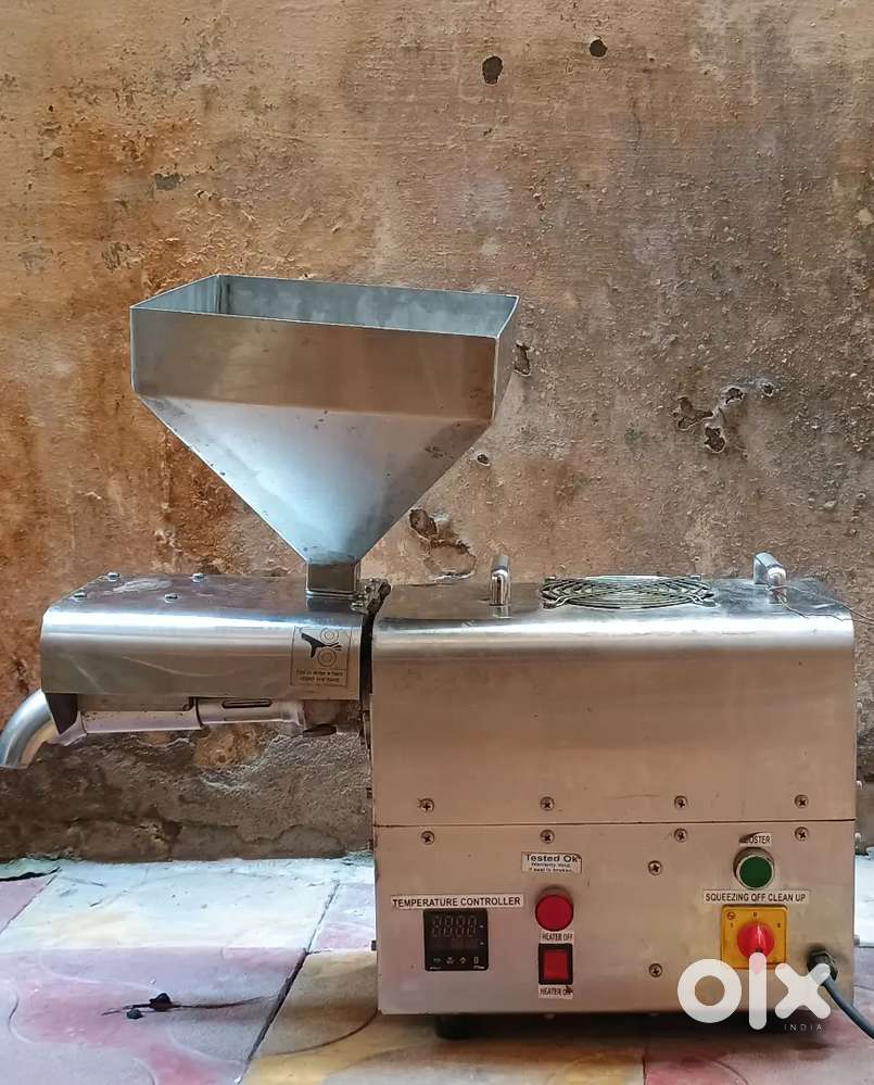 Semi-Automatic Modern Chekku Oil Mill Machine – Good Condition
