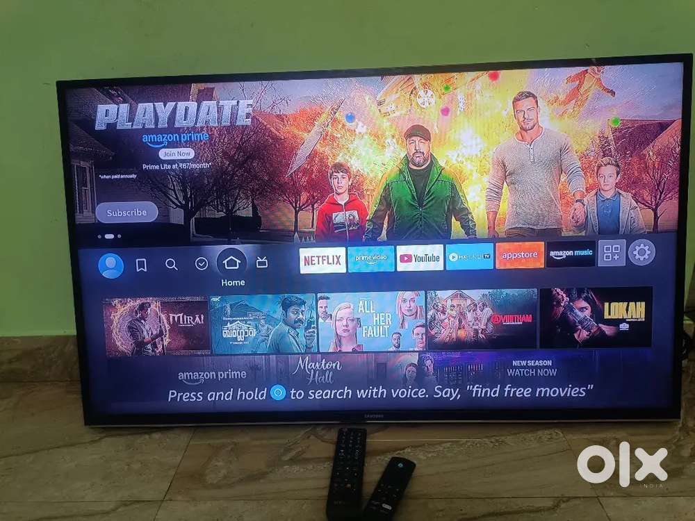 Samsung 43inch led tv Sony music system