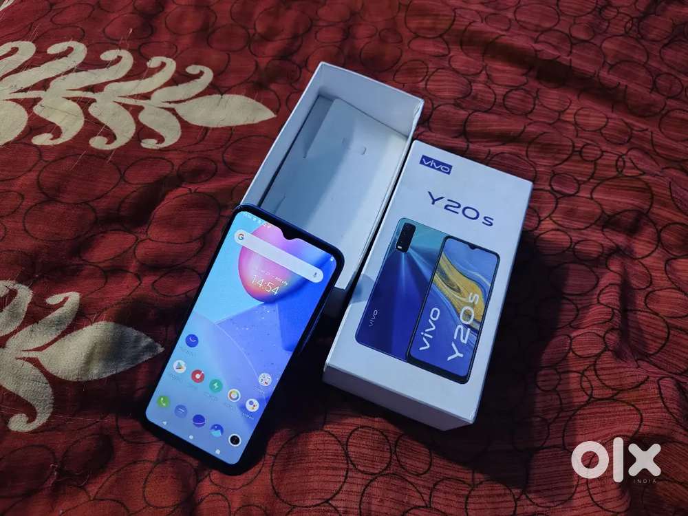 Vivo Y20S 4G 8gb ram 256gn storaj.