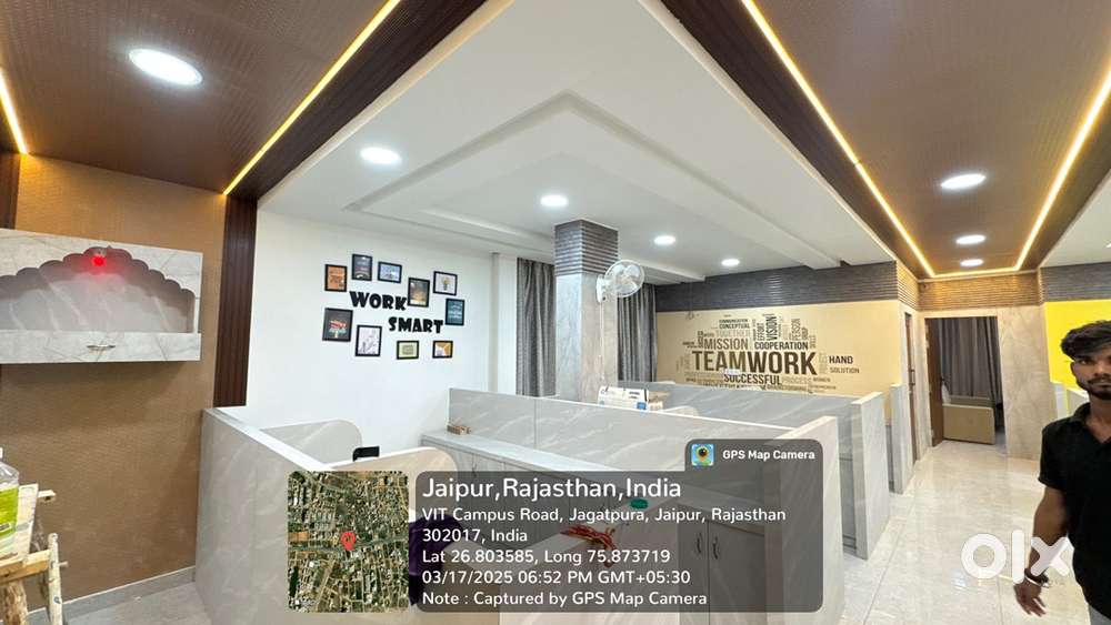 Office Rent Space: Fully Furnished, Ready to shift