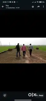 फैज़ाबाद रोड *बाराबंकी में 550rs/* sqft(किश्तों में भी मात्र 5000 से )