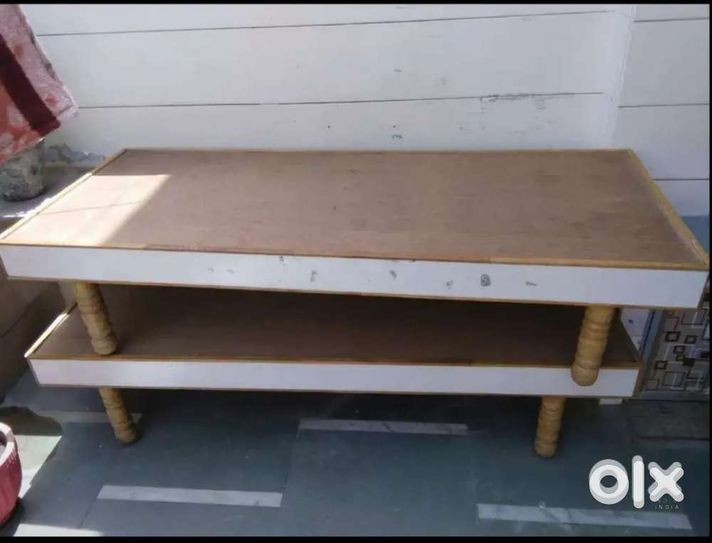 2 wooden bed pure saag