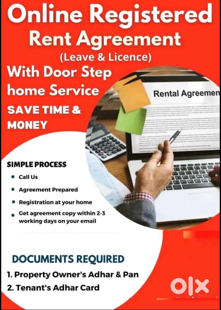 Rent Agreement (भाडेकरारनामा) Leave And Licence  Service Provider