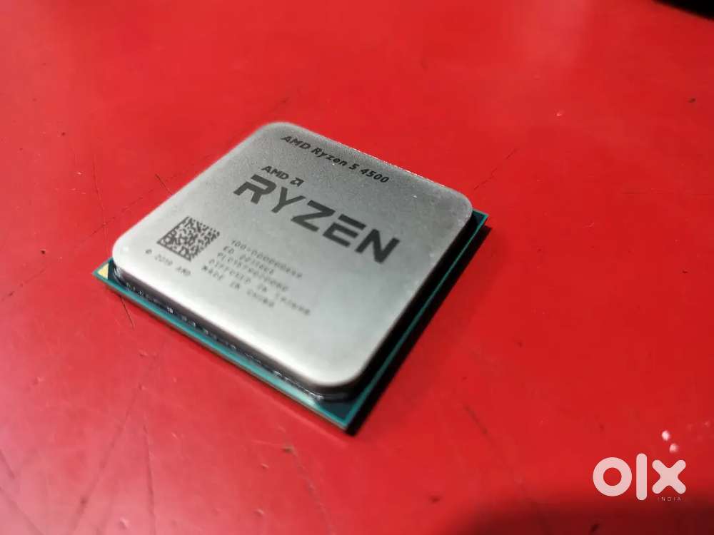 Amd Ryzen 5 4500 processor perfect working and new looking condition