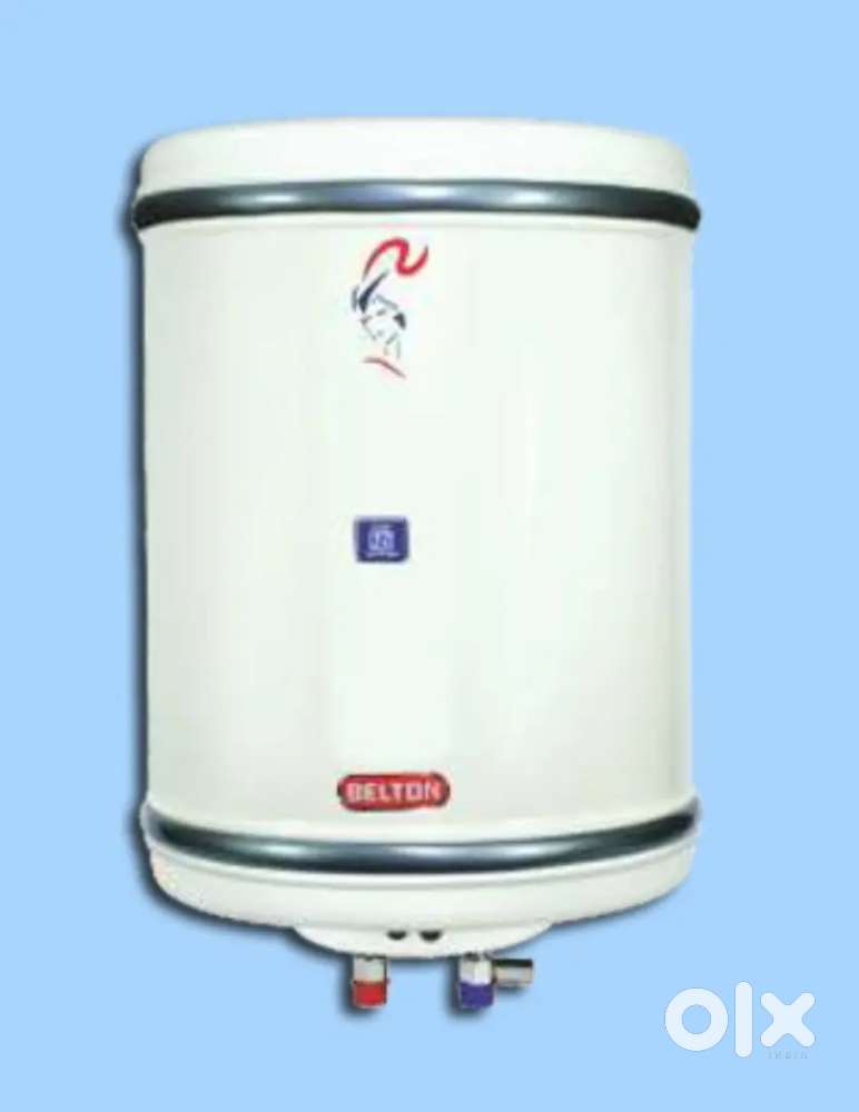 Gyser, racold 15 liter and Belton 25 liter,