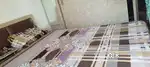 2 Double bed with mattress and 7 seater sofa