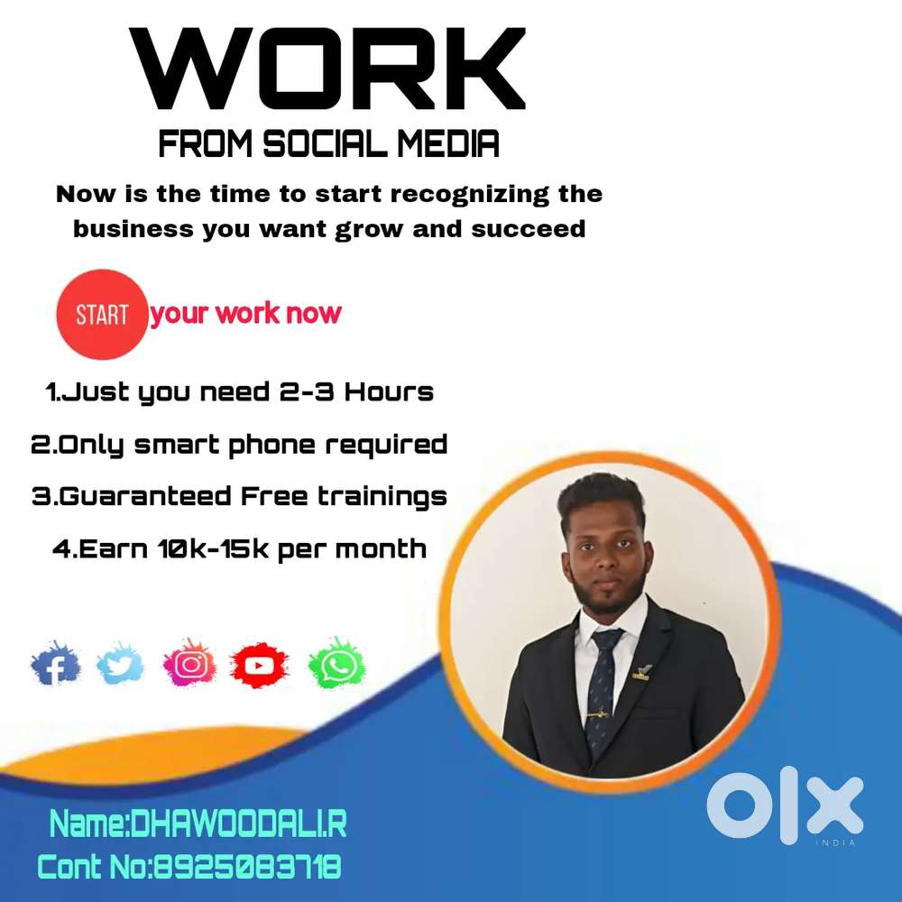 WORK FROM SOCIAL MEDIA