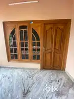 Teak door and window