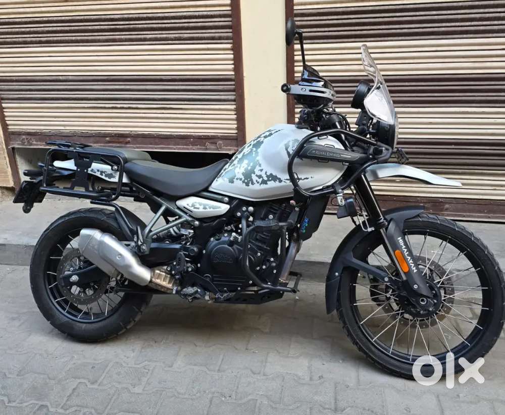 Himalayan 450 with full turing setup and Tubeless rims VIP number