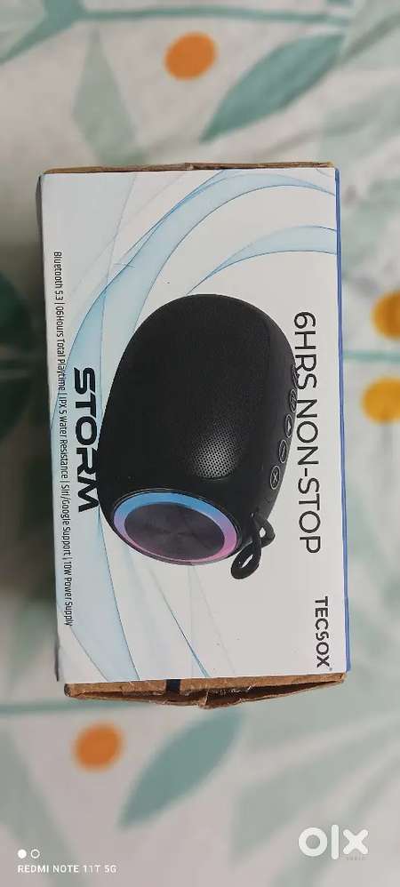 Tecsox bluetooth speaker RGB