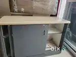 Small wardrobe and office table with study table total 5 items