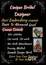 Aari work advanced training classes
