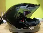 Full Face Black Helmet