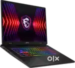 New gaming laptop MSI Sword 17 HX B14VGKG 4070 RTX