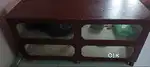 6 feet kirana rack with glass