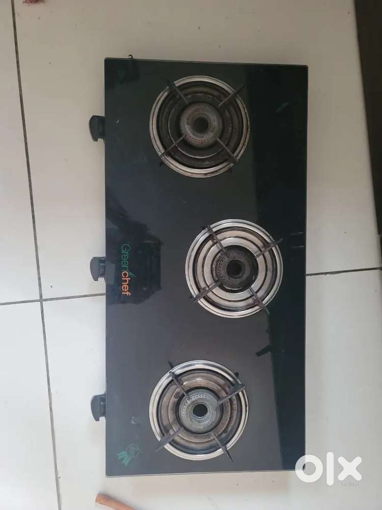 Gas Stove Three Burners