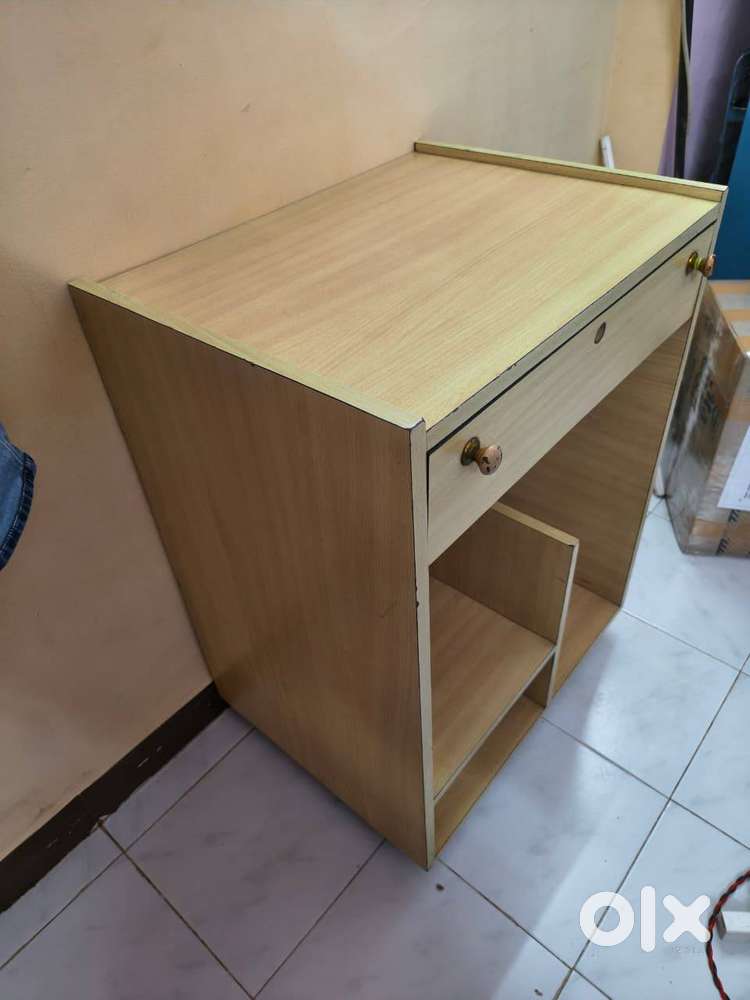 Single Bed - Computer table - Pedestal Fan.