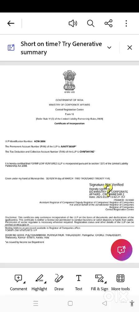 Business development Executive