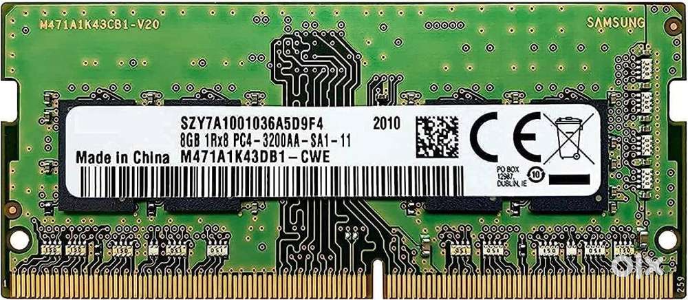 SAMSUNG 8GB DDR4 3200MHz Laptop RAM