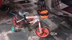 Cycle For kids age 5 year to 10 year with side wheels
