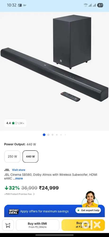 JBL CINEMA SB580