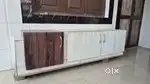 Combo of dining table, almirah, shoe stand