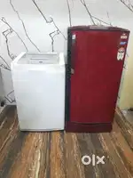 Godrej flower model refrigerator & lg fully automatic washing machine*