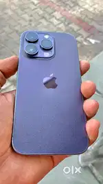 Iphone 14 pro 128gb purple all orignal