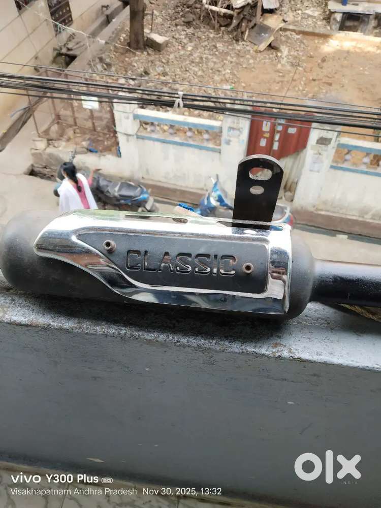 Royal Enfield Classic 350 silencer