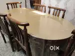 A dining table
