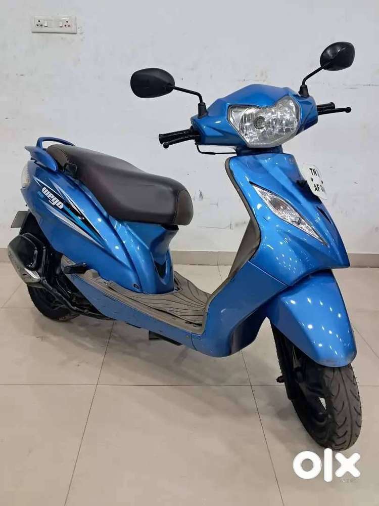 TVS WEGO 2018 BLUE COLOUR