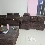 Sofa 7 seater with table