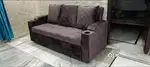 3 seater and 3 folding sofa Cumbed only available in STARF FURNITURE