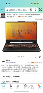 Asus gaming laptop