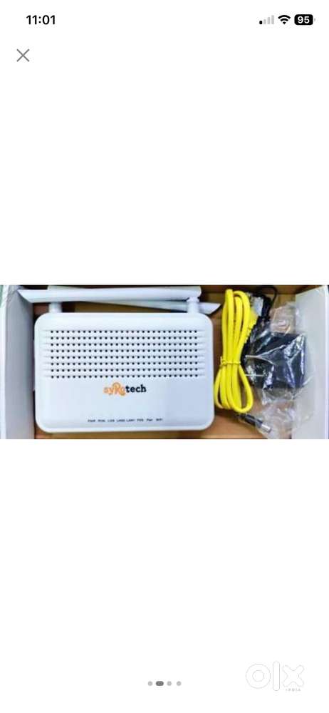 Syrotech Syrotech SY--1110WDONT 300 Mbps Router (White, Single Band)