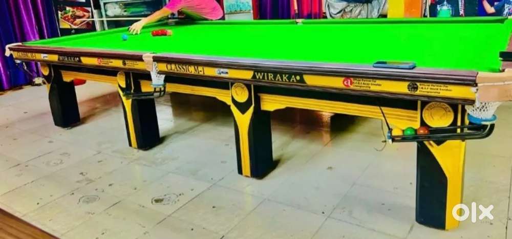 Wiraka m1 classic tournament snooker table