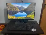 Monitor,cpu,Computer table