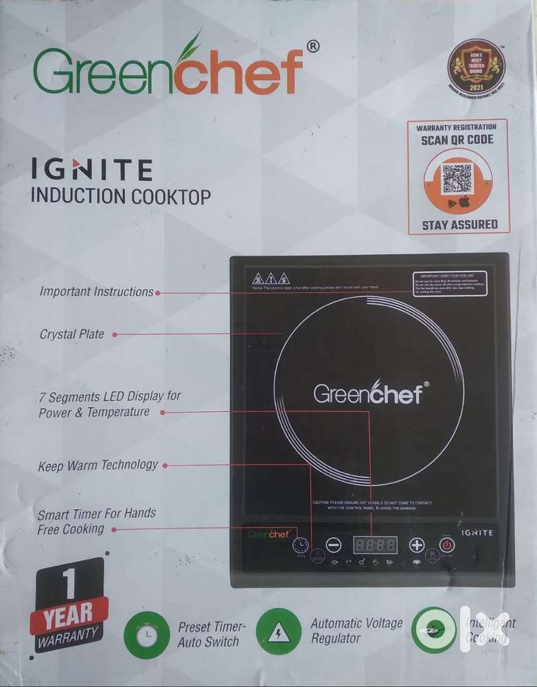 Unused induction cooktop for sale.