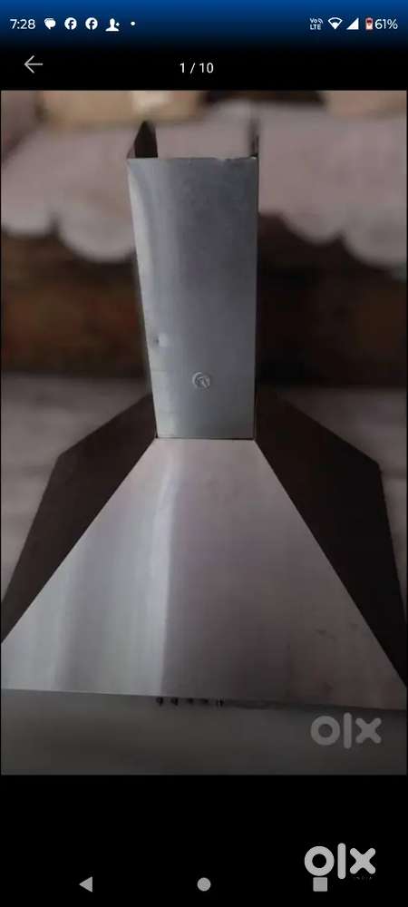 KAFF Chimney Stainless steel with Cassette filter