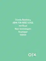 2BHK FOR RENT/ LEASE