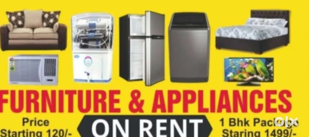 Furniture appliances on RENT