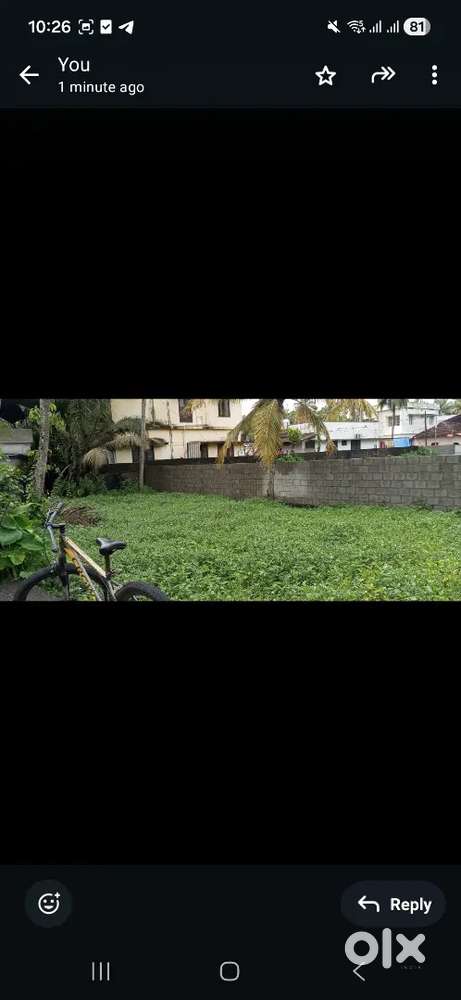 Land for sale in thirumullavaram kollam backside of Vanita IIT college