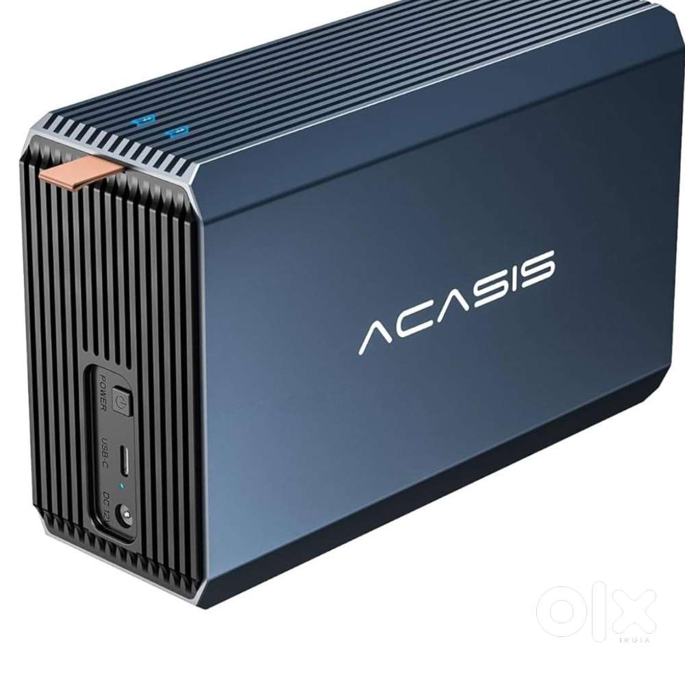 ACASIS 2 BAY HDD Disk RAID Enclosure + 2x8 TB Hard Disk Drives